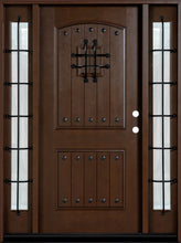 Load image into Gallery viewer, Castle Fiberglass Door and Sidelights