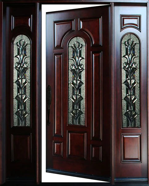 Double Doors With Sidelights: Illuminating Your Entryway With Elegance