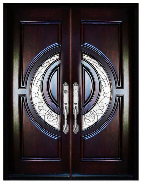 Grandeur And Style: Double Entry Doors With Sidelights