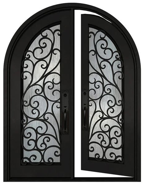 Timeless Appeal: Double Iron Entry Doors For Modern Homes