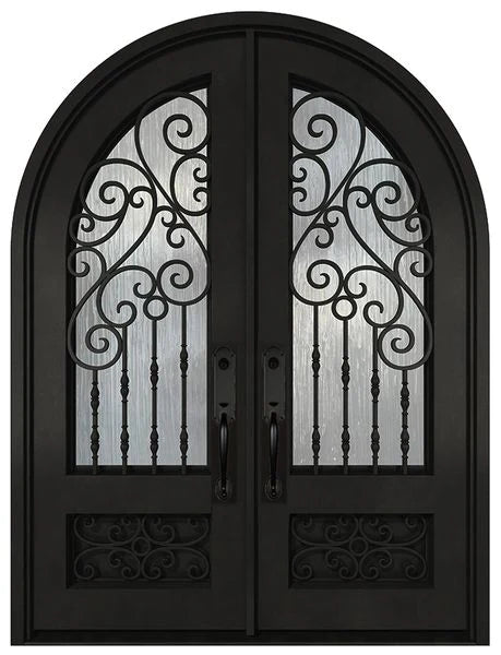 Strength and Aesthetics: The Dual Benefit of Iron Double Doors