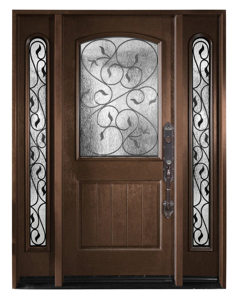 Single Front Doors With Glass: A Perfect Blend of Style And Light