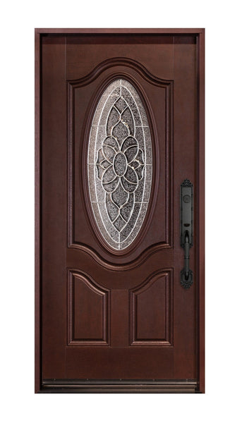 Single Glass Front Doors: A Trendy Upgrade for Your Home's Exterior