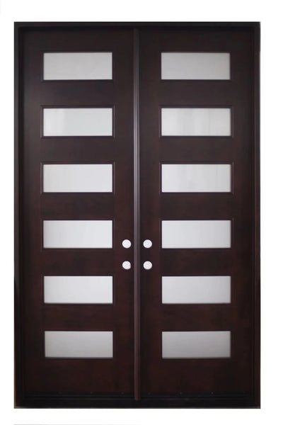 Wood Front Door With Sidelights: A Brilliant Investment For Your Home