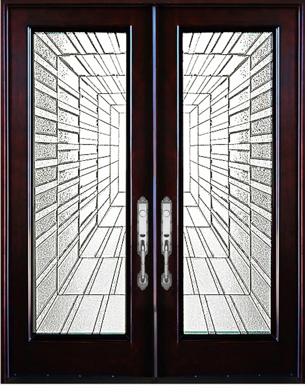 M300I Time Tunnel Exterior Wood Door