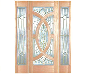 M705A Slab Wood Entry Door – Closeout Sale