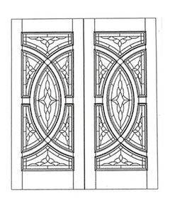Slab Wood Exterior Door M705B– Closeout Sale
