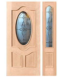 M800 Series Mahogany Slab Door – Closeout Sale