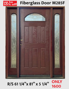 F285 Fiberglass Entry Door - Ready To Install - Closeout Sale