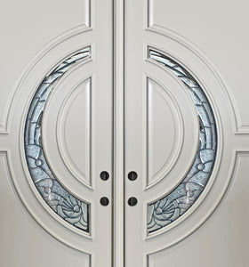 M580E-White Wood Exterior Door