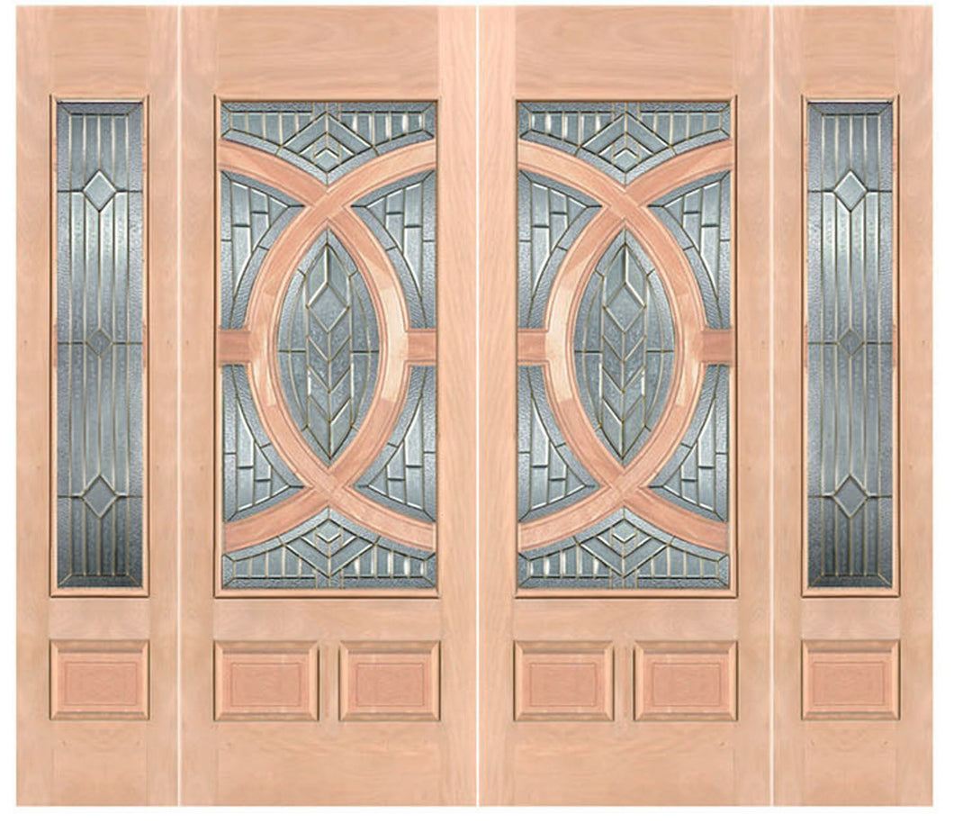 M680A Slab  Wood Entry Door – Closeout Sale