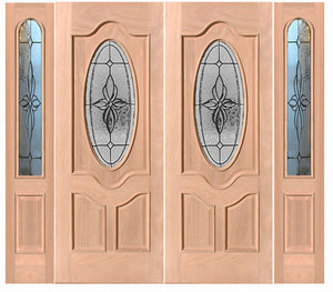 M800 Series Mahogany Slab Door – Closeout Sale