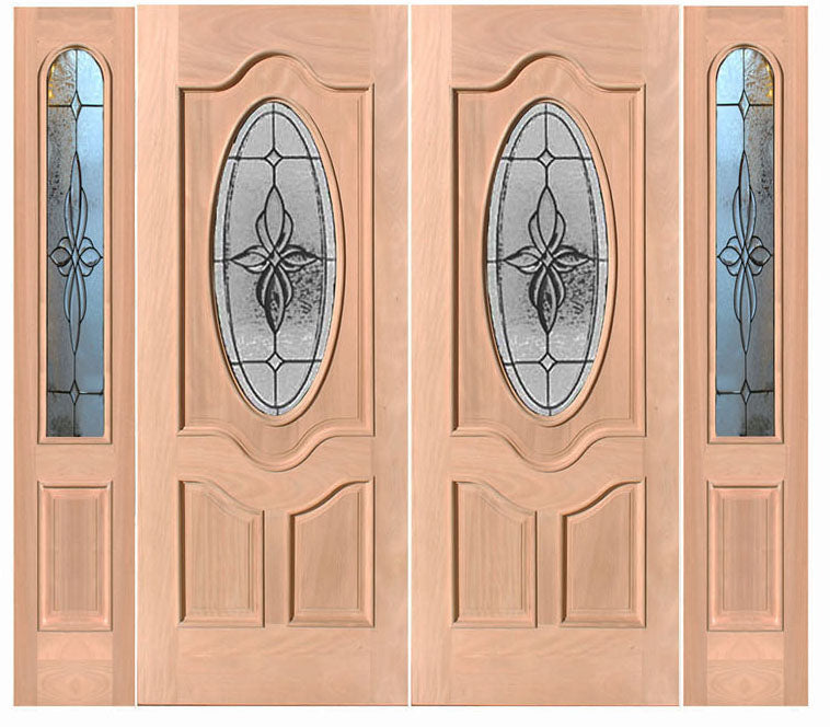 M800 Series Mahogany Slab Door – Closeout Sale