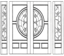 Load image into Gallery viewer, M580a Slab Wood Entry Door – Closeout Sale