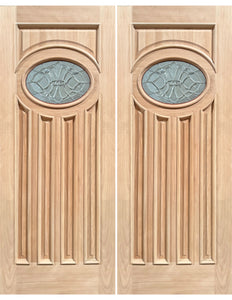 M285e Slab Wood Exterior Entry Door – Closeout Sale