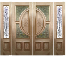 Load image into Gallery viewer, M580c Slab Wood Entry Door – Closeout Sale