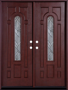 Belleville Fiberglass Door and Sidelights