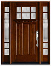 Load image into Gallery viewer, Huntington Door and Sidelight